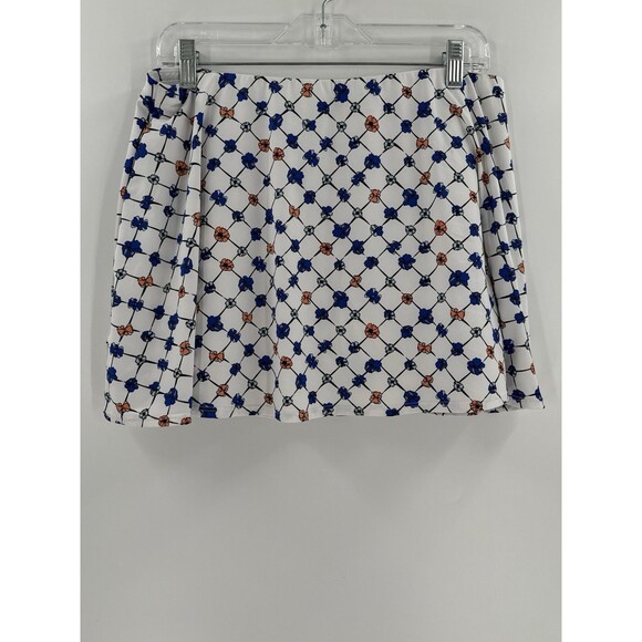 TAIL Women's "Cass" 16 Inch Pull On Golf Skort-LARGE Ret@$99 Multi-Color Poppy - Picture 9 of 12